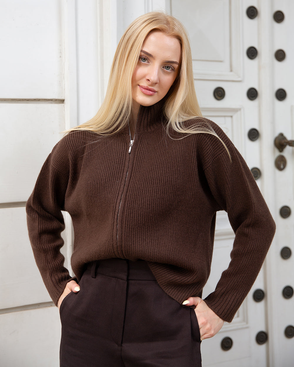 Sweter Swan Zipper Heavy