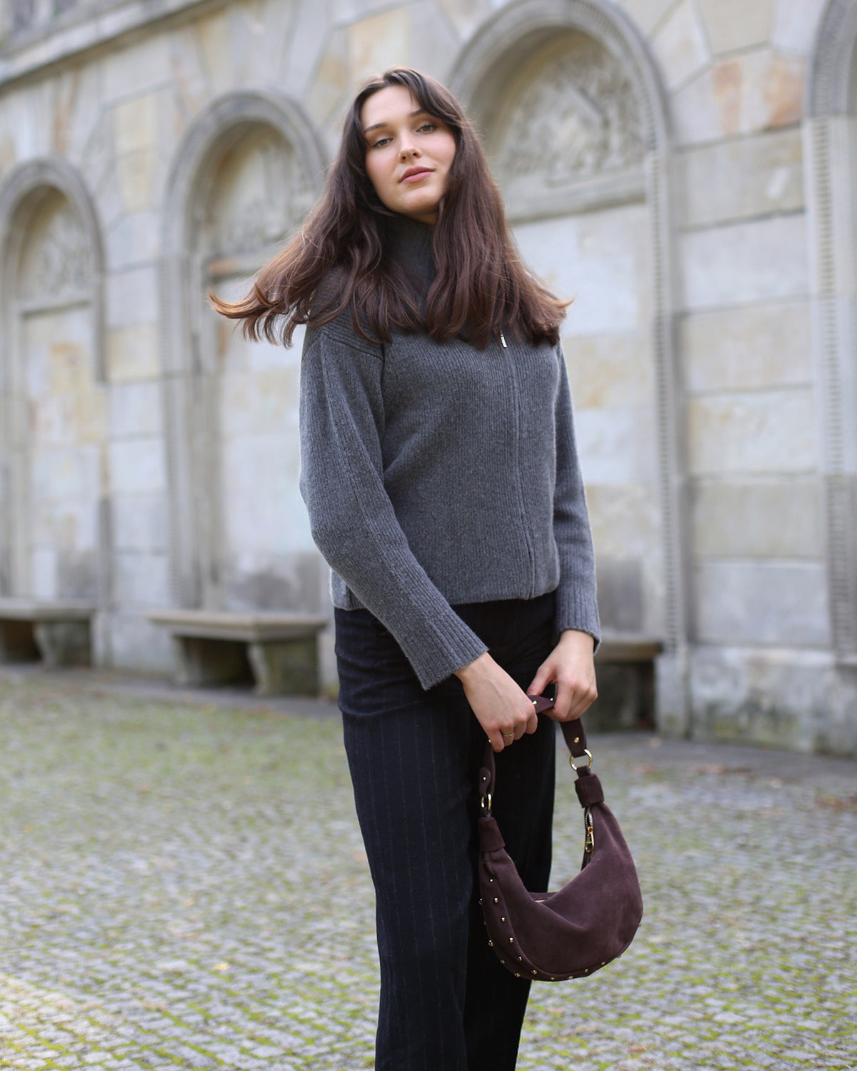 Sweter SWAN Zipper Heavy